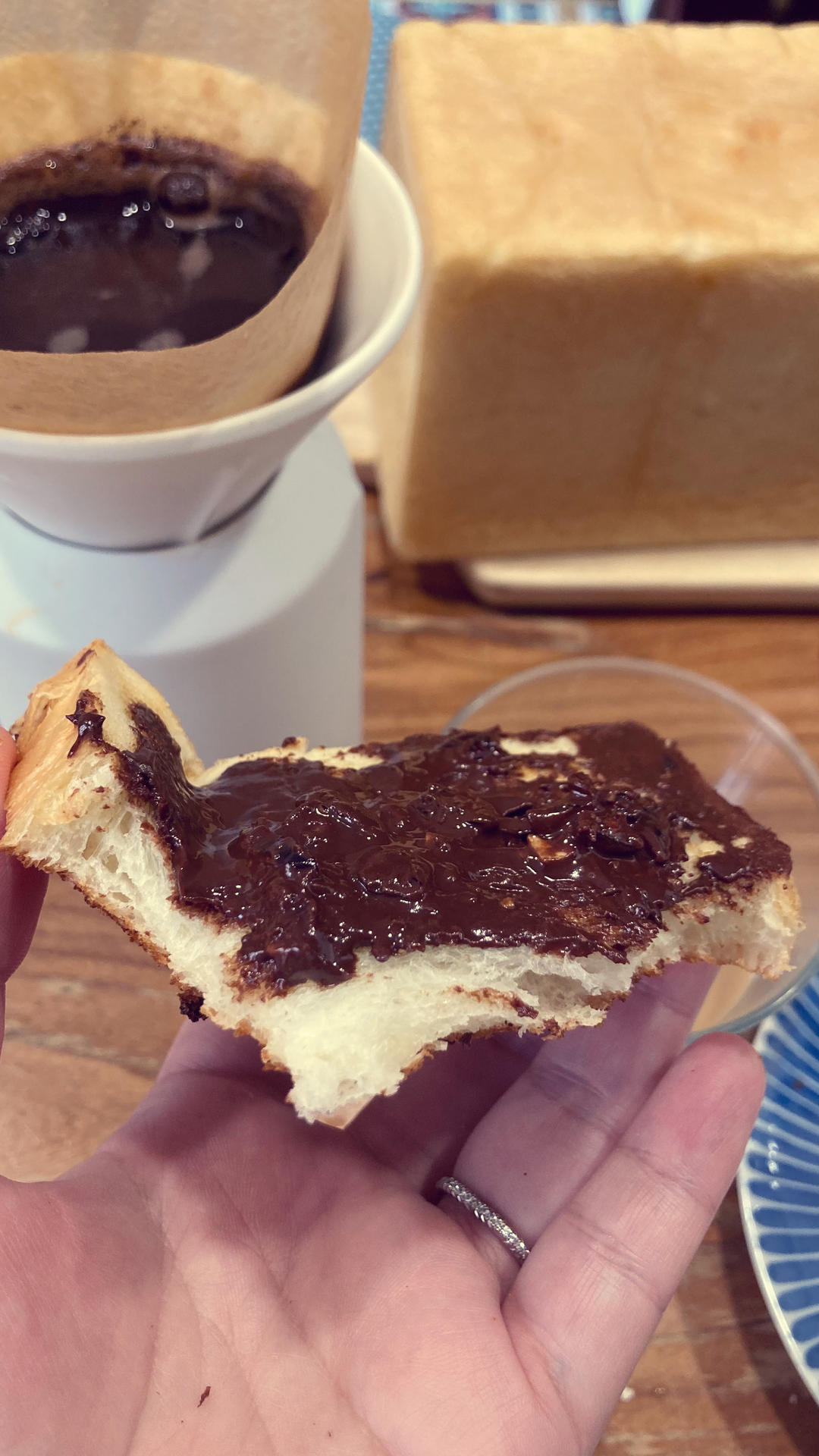 五行缺土食自制巧克力酱搨吐司