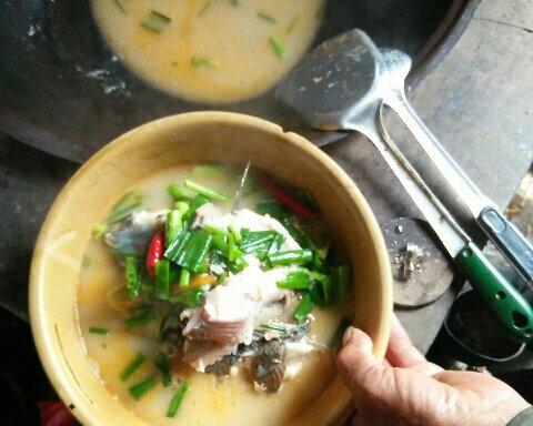 农家大锅鲤鱼汤