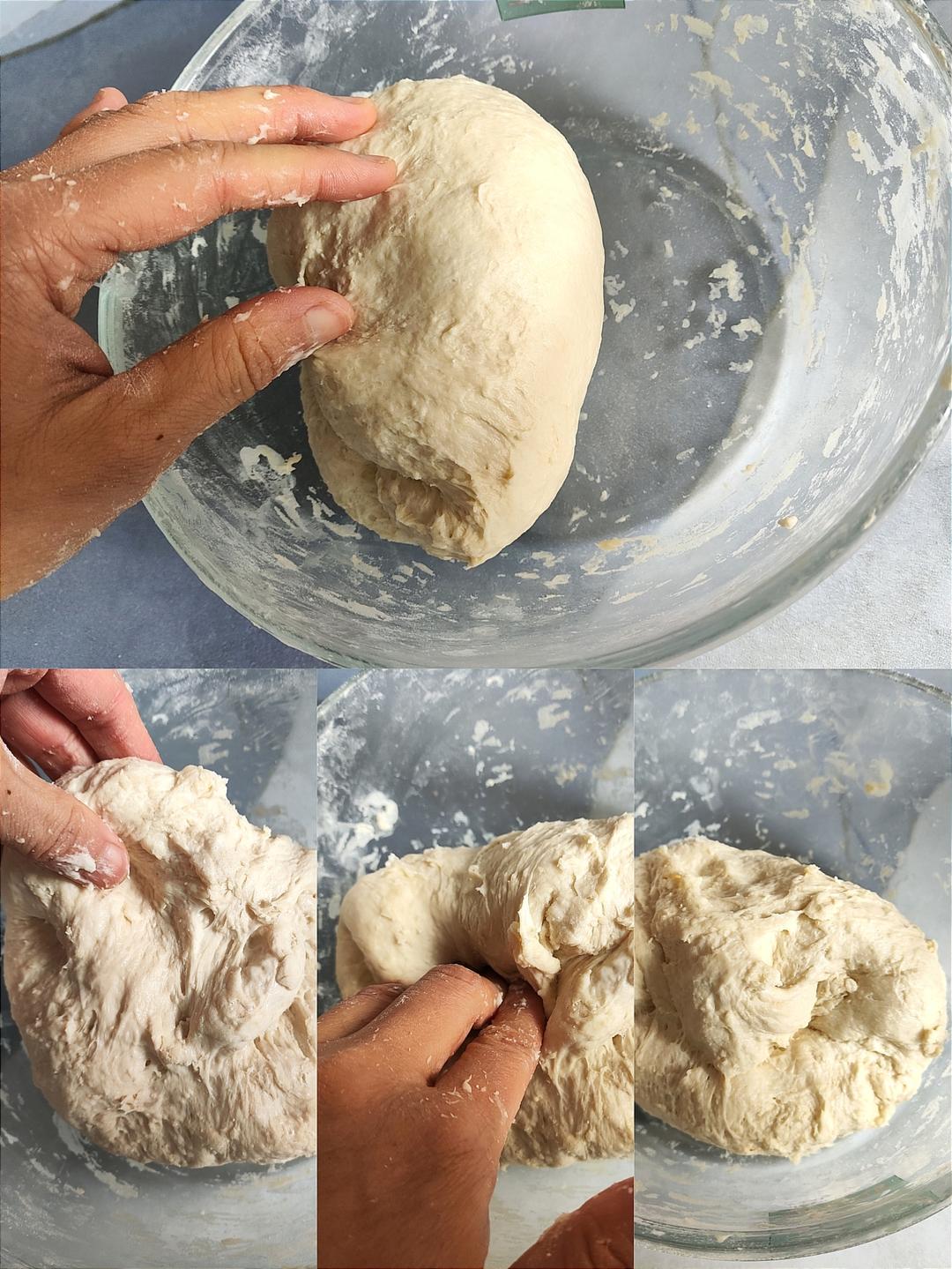 纯奶手撕吐司的做法 步骤1