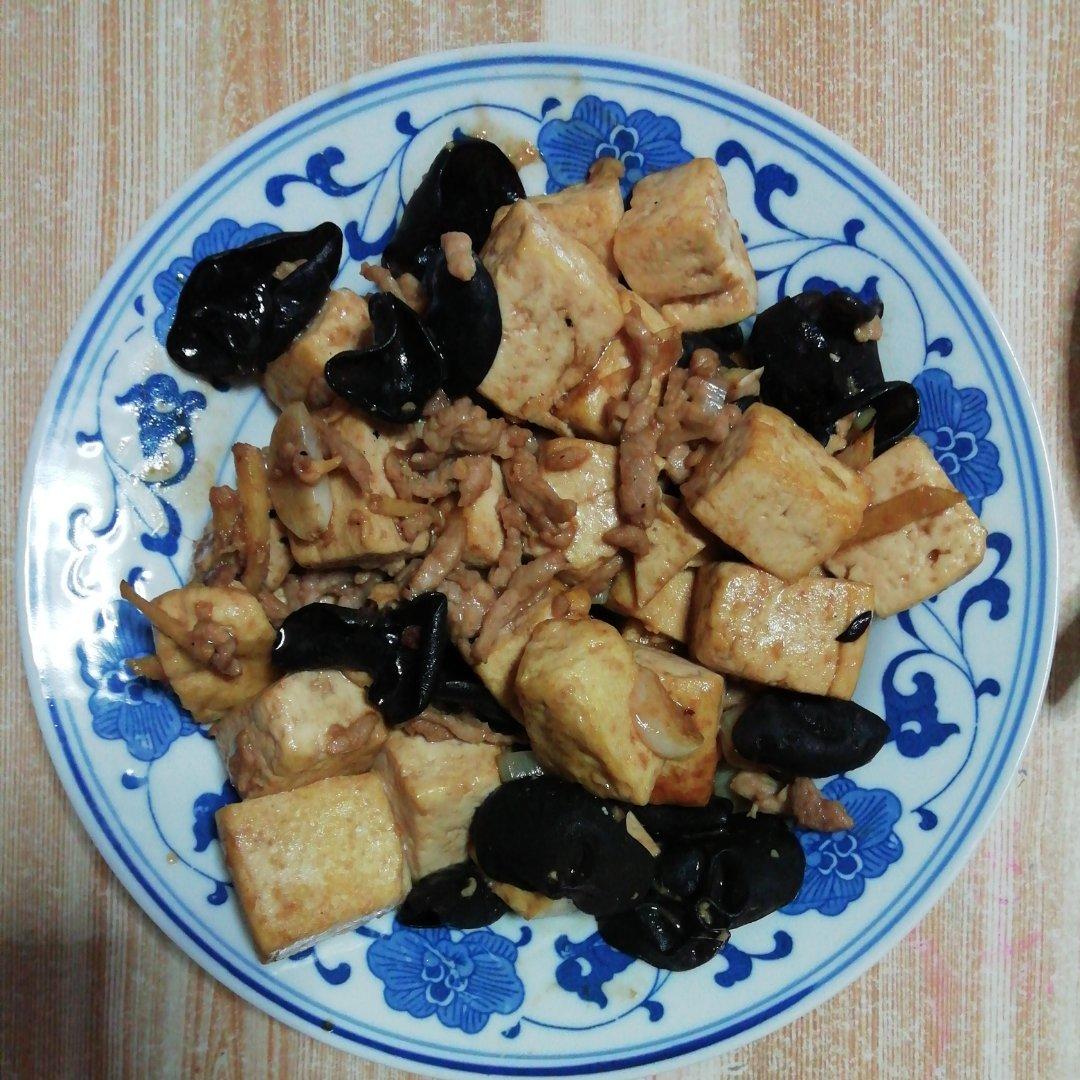 鱼香煎豆腐