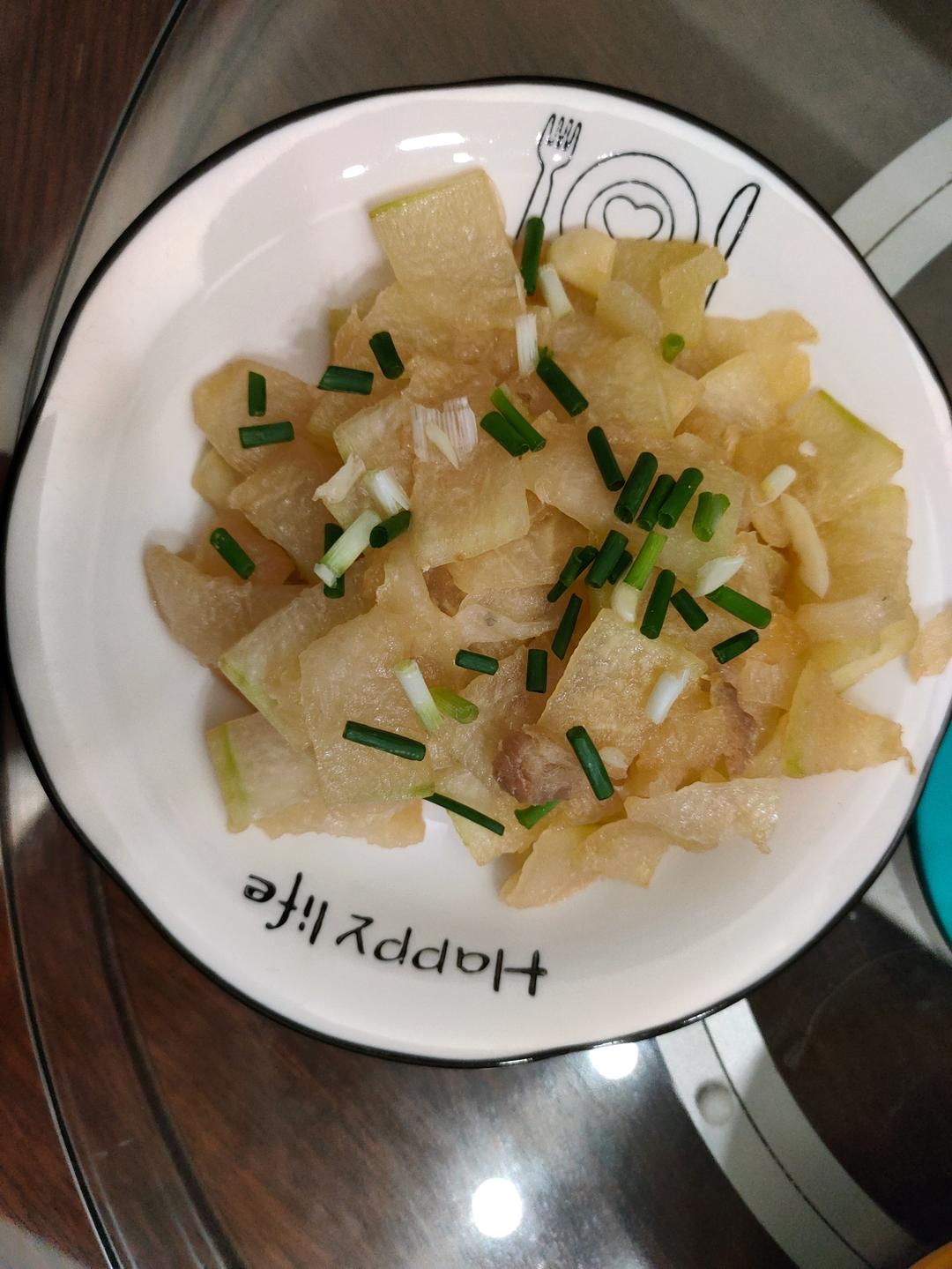 清炒冬瓜