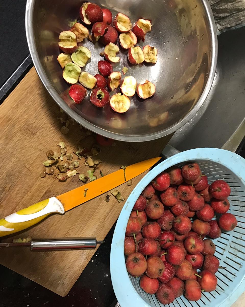 山楂酱 山楂糕 果丹皮（视频菜谱）
