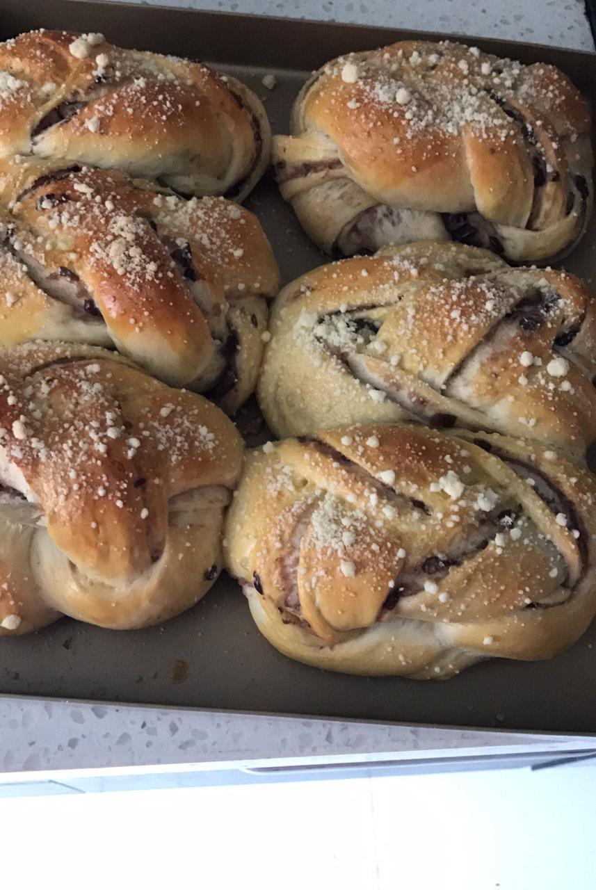 汤种椰蓉酥粒面包