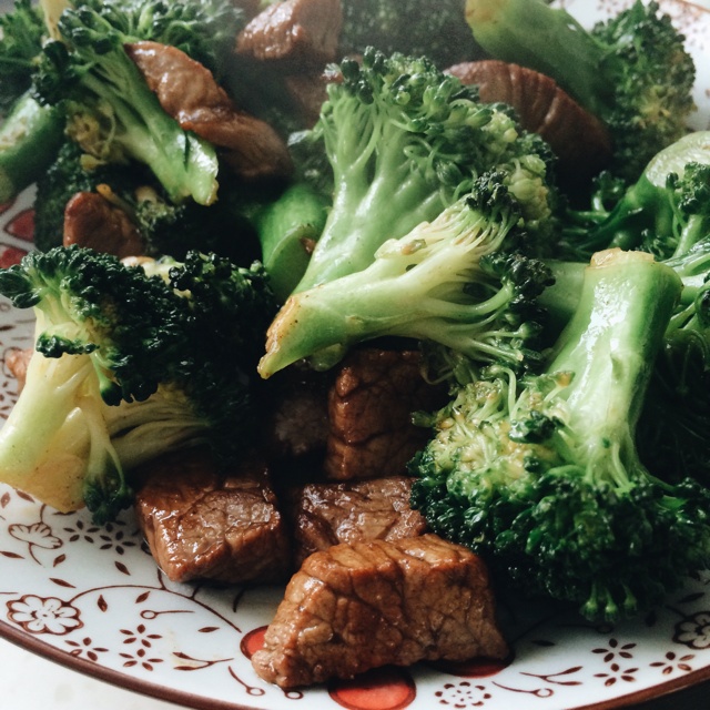 西兰花牛肉
