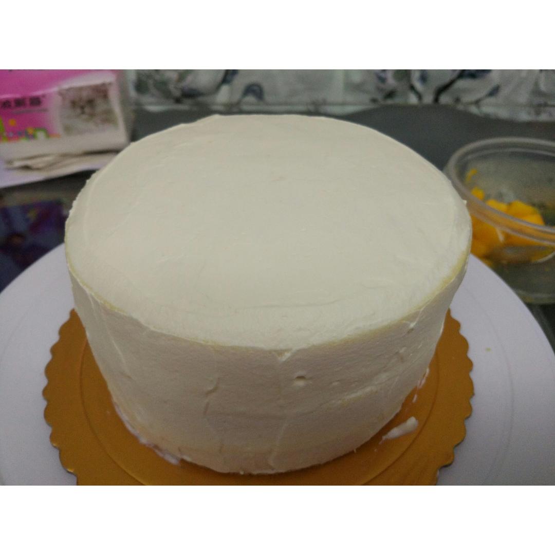 淡奶油抹面视频