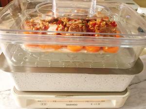 剁椒金针菇胡萝卜蒸排骨（减脂餐）的做法 步骤9