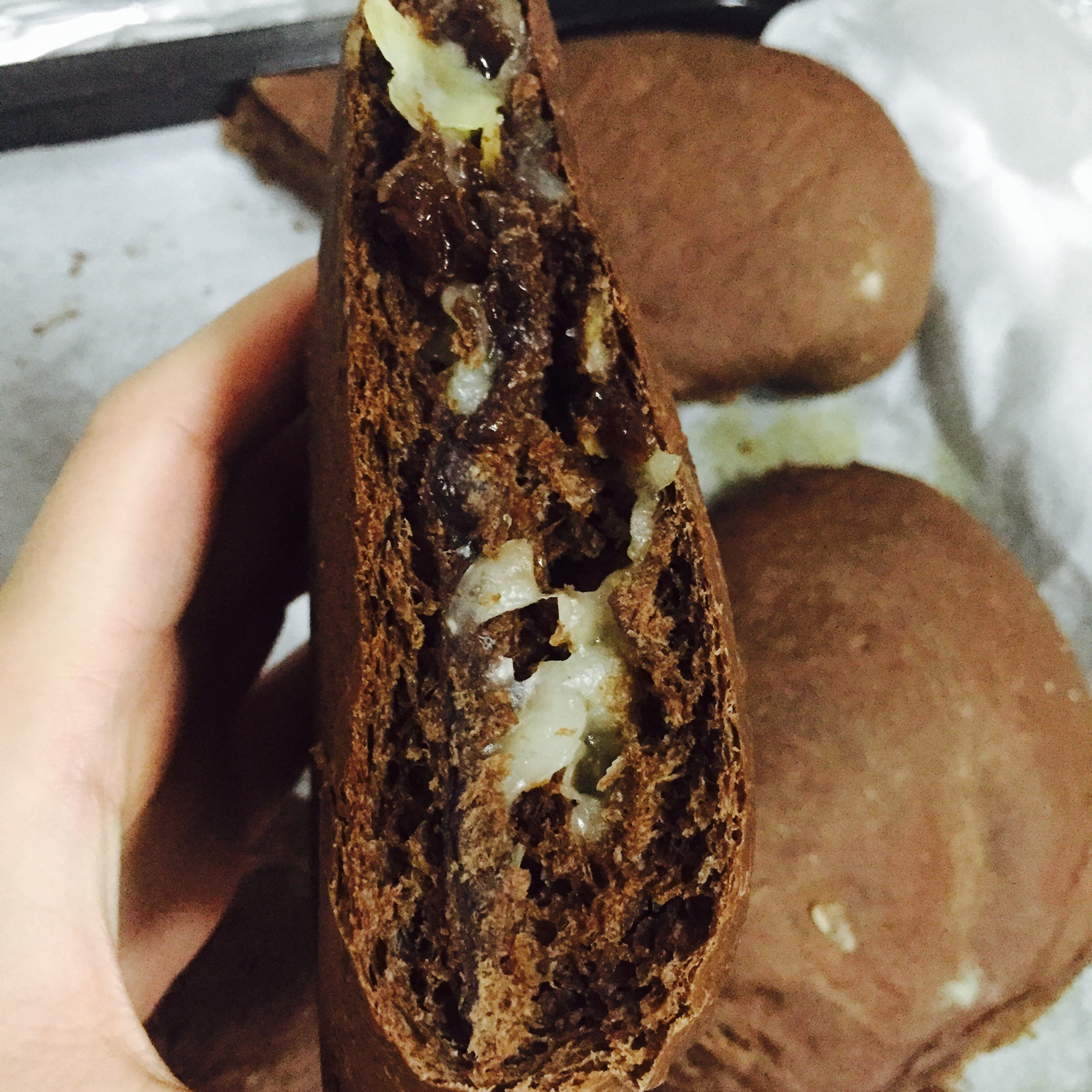 麻薯夹心可可（抹茶）软欧