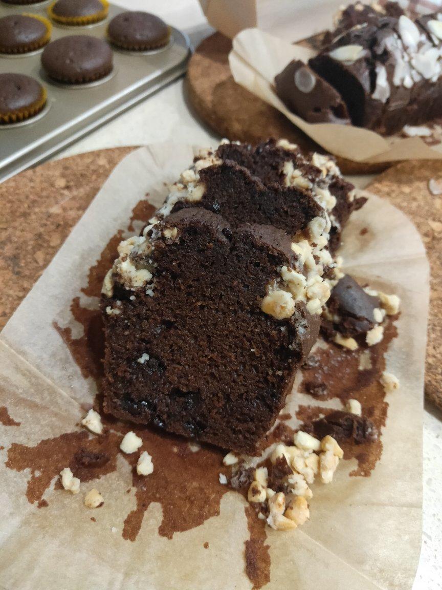 巨简单❗️超快速❗️巧克力玛芬蛋糕❗️好吃哭了