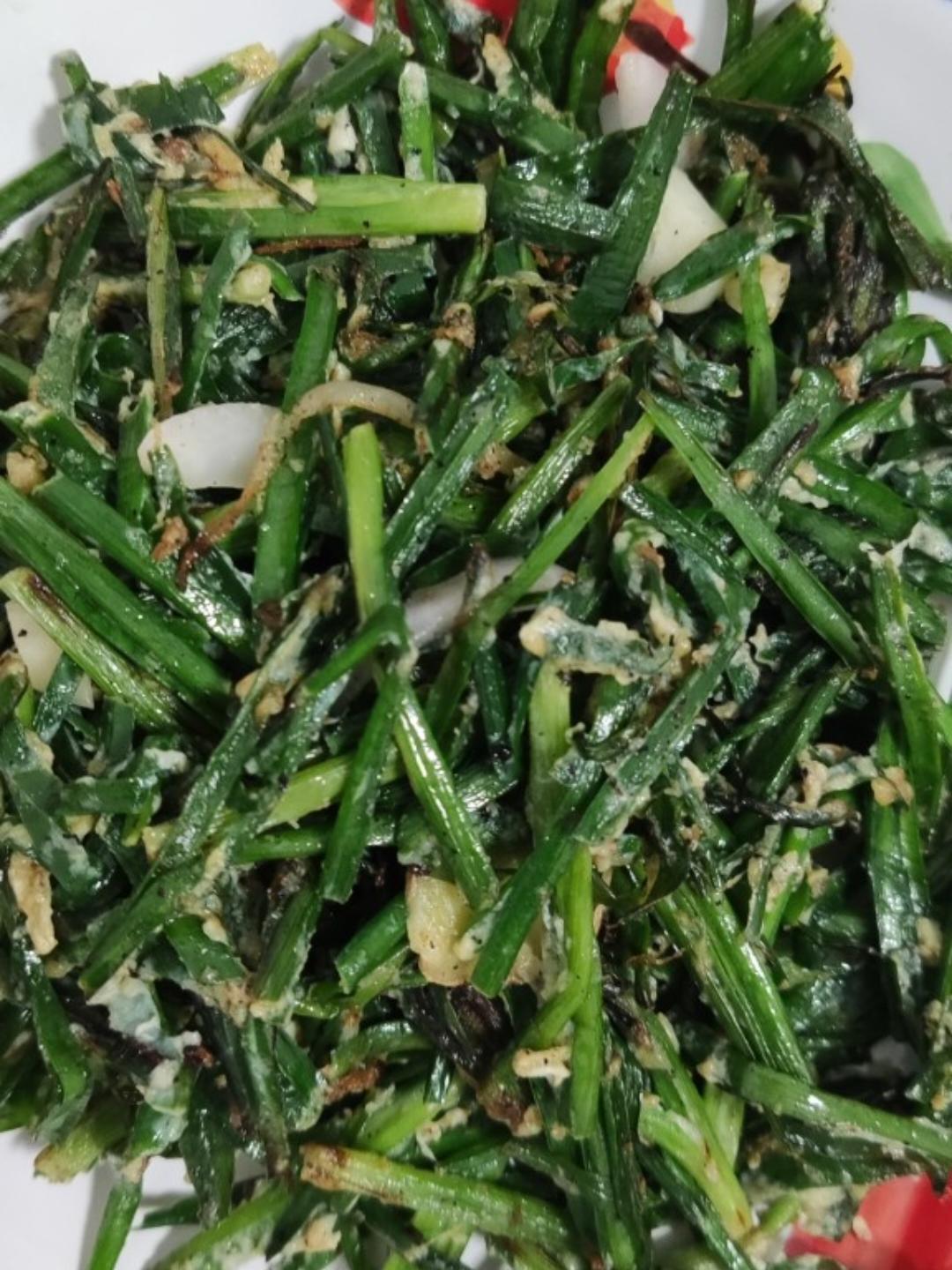 韭菜炒鸡蛋——三分钟快手下饭菜 掌握火候的秘诀