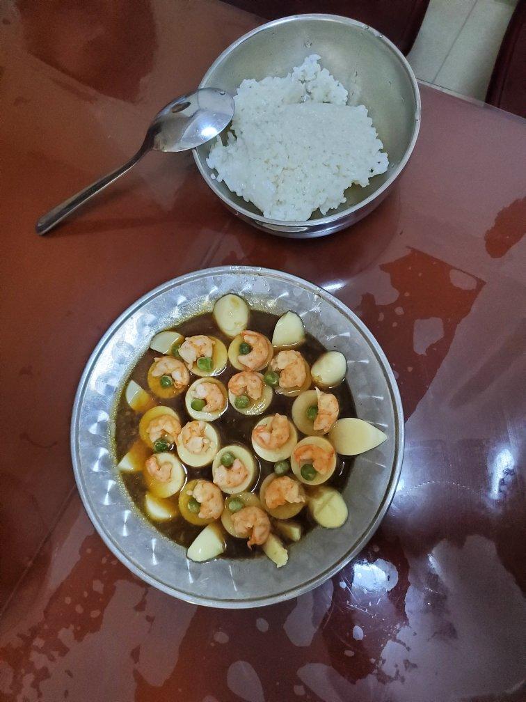 15分钟过瘾下饭菜| 玉子豆腐蒸虾仁🍤