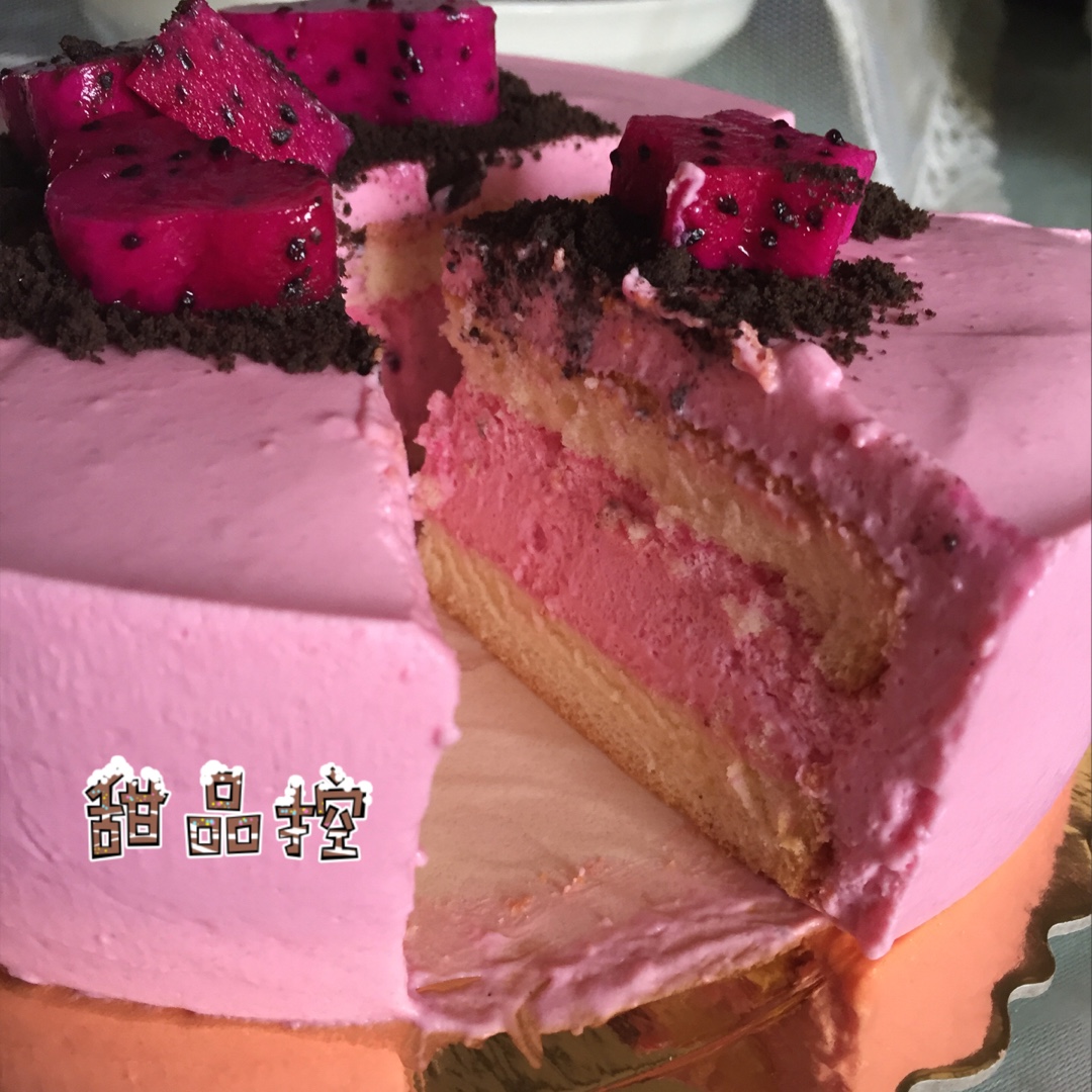 火龙果慕斯