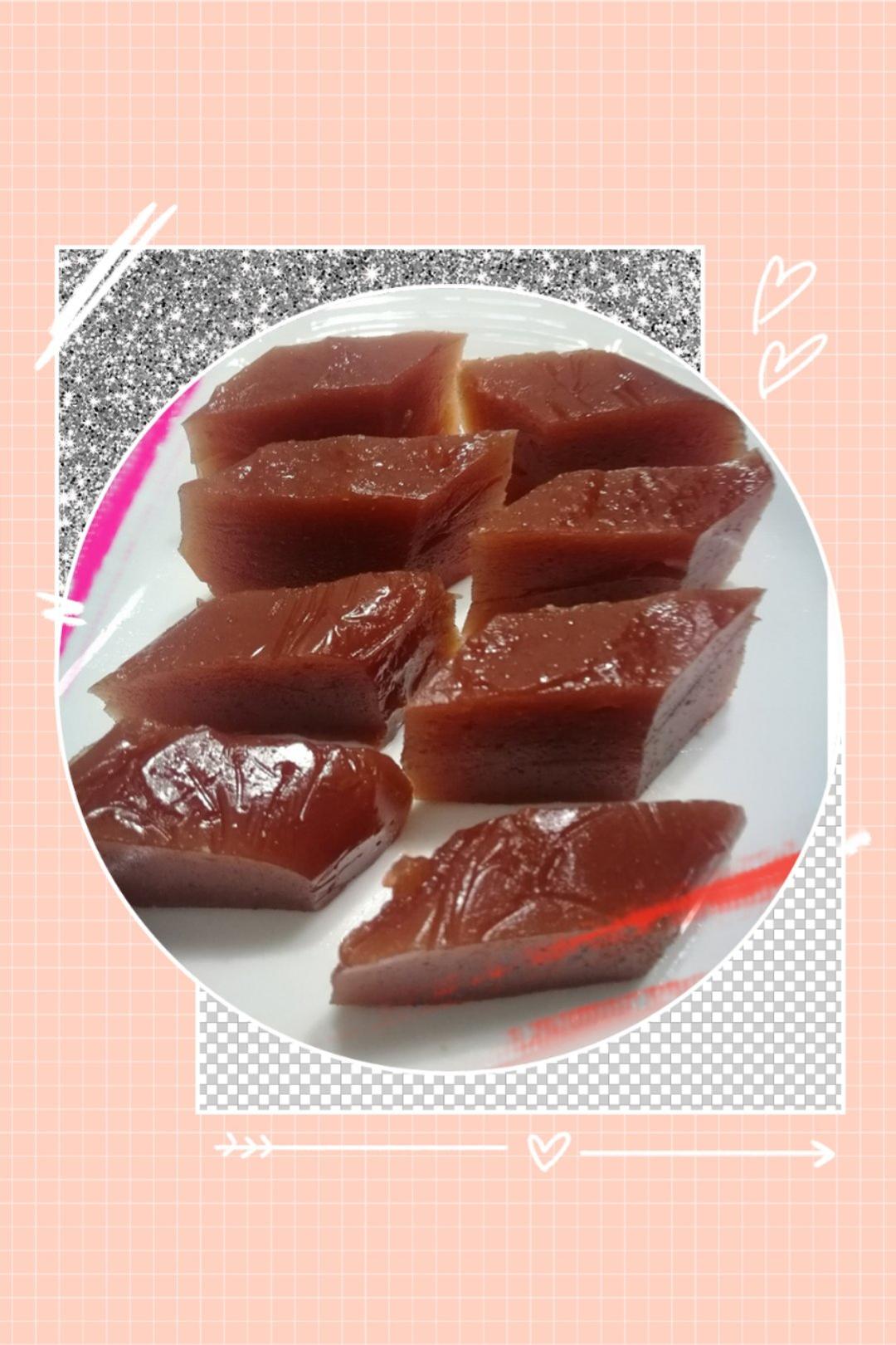 山楂糕－山楂酱（附果丹皮做法）