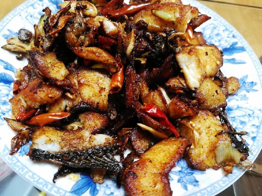 每周大菜之干煸黑鱼