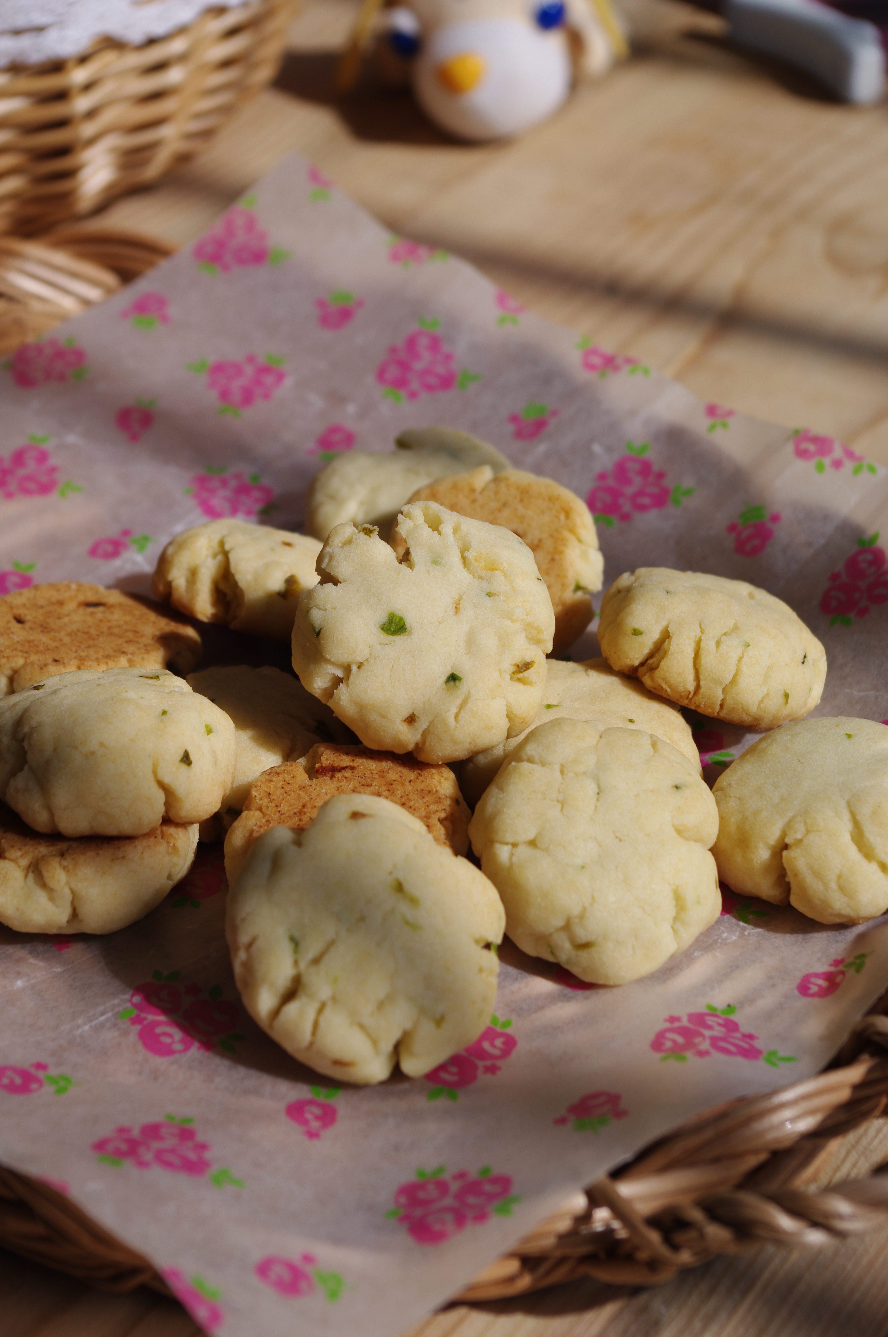 蝶舞九天做的葱油小桃酥