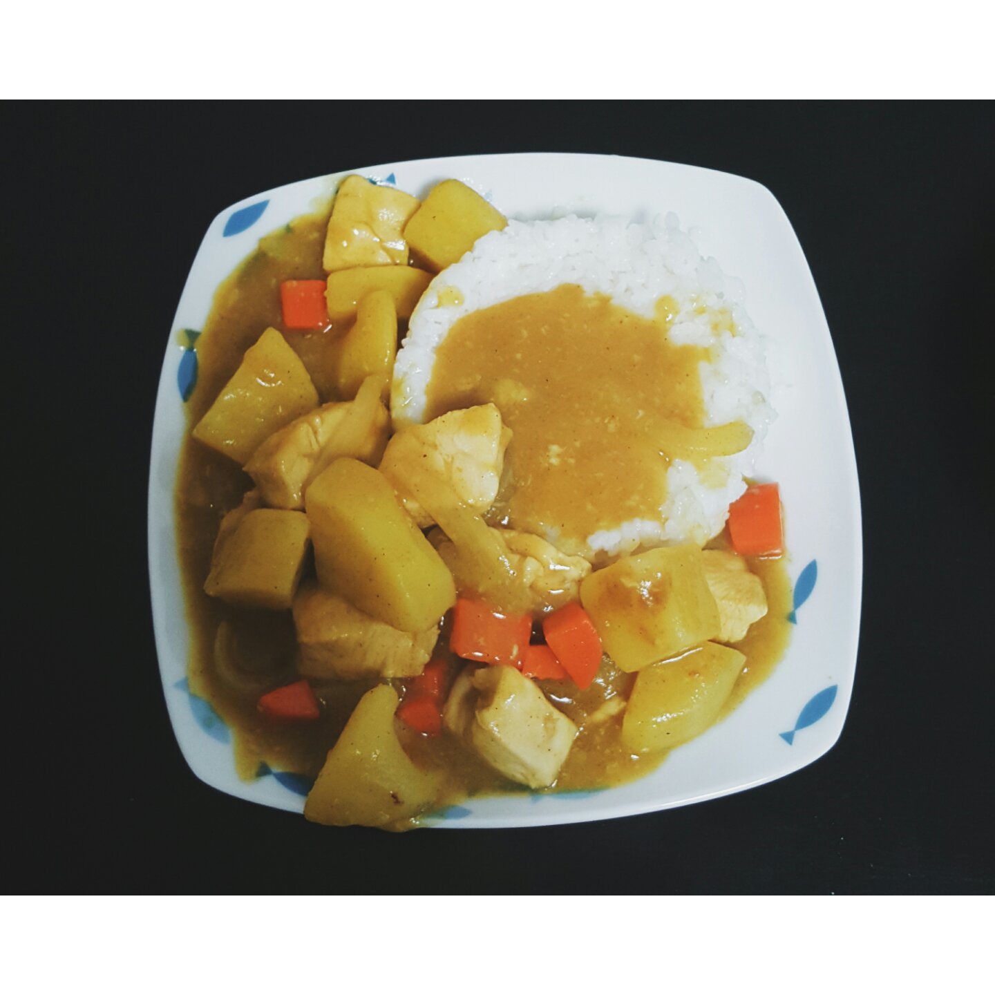 咖喱鸡饭