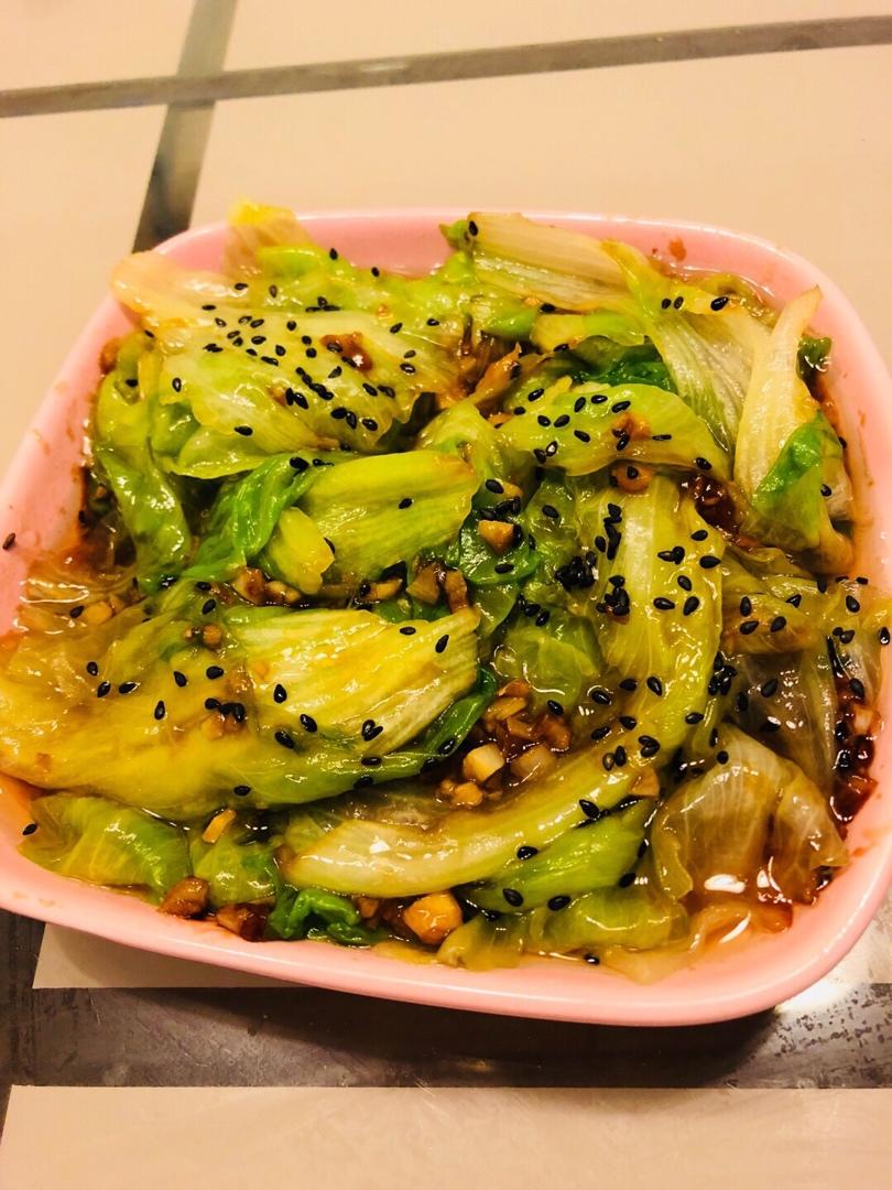 白小滋儿-1做的生菜球的巧妙作法 白灼耗油生菜