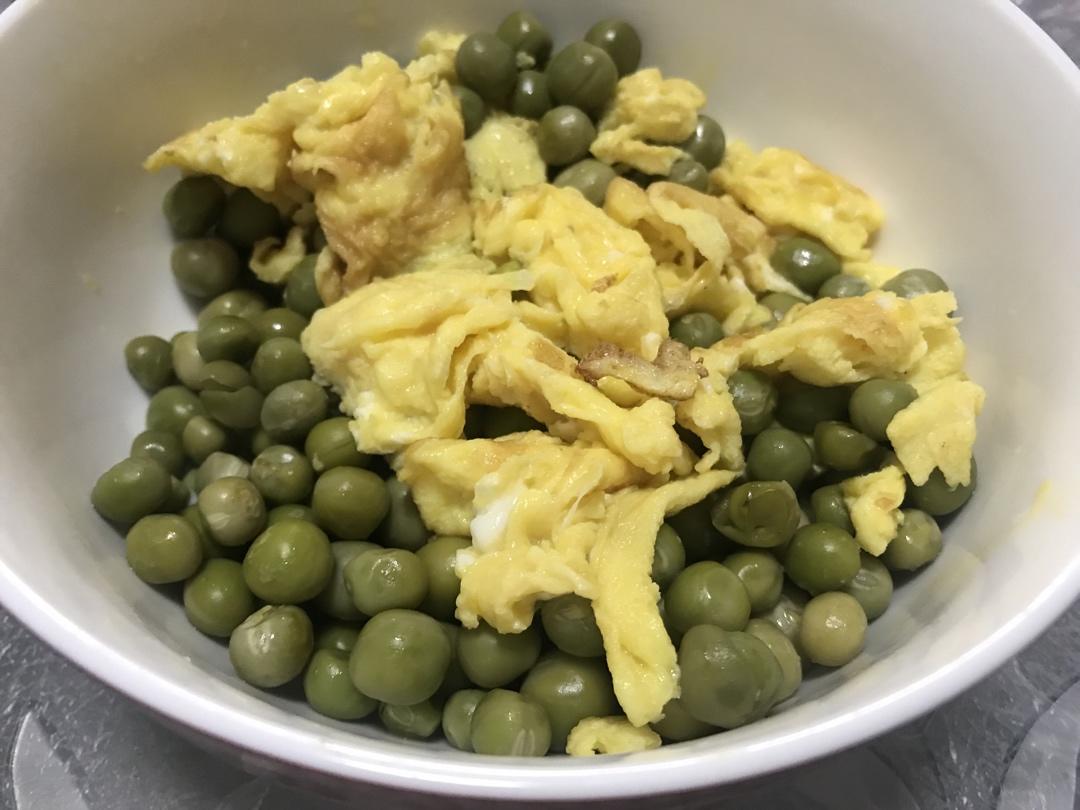 青豆炒蛋