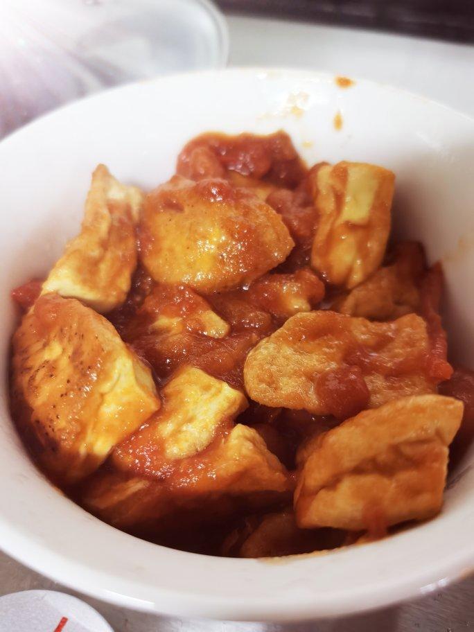 番茄烧豆腐