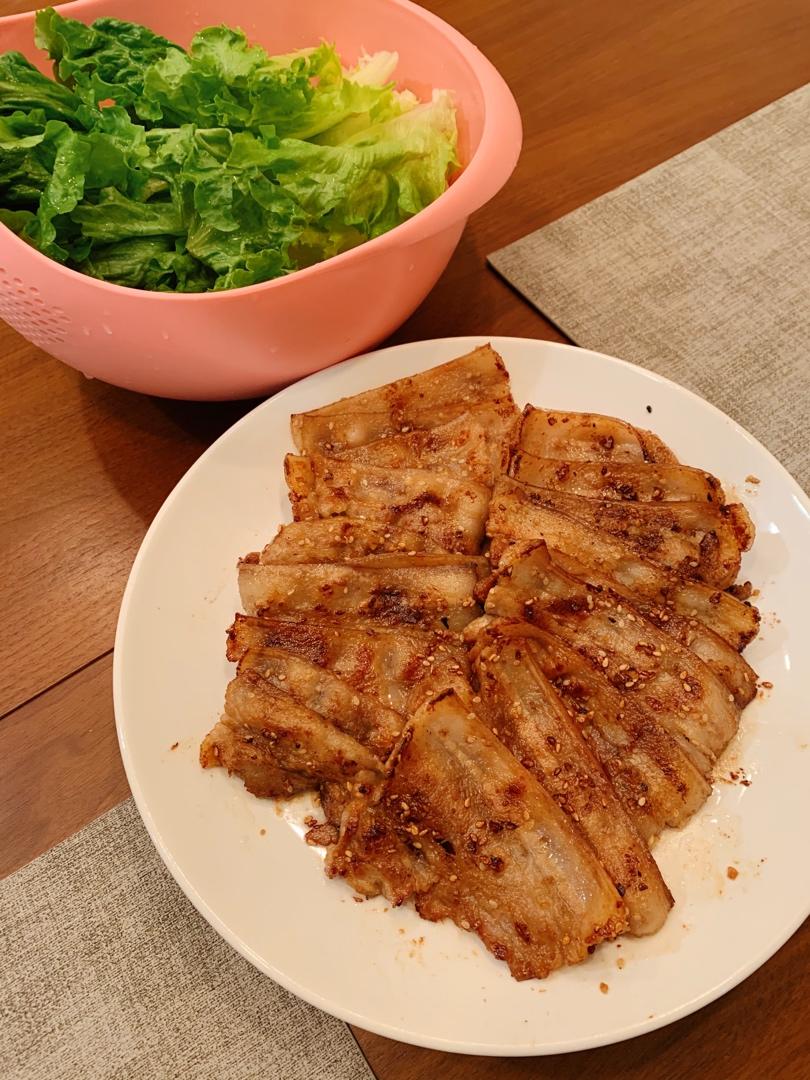 韩式烤五花肉
