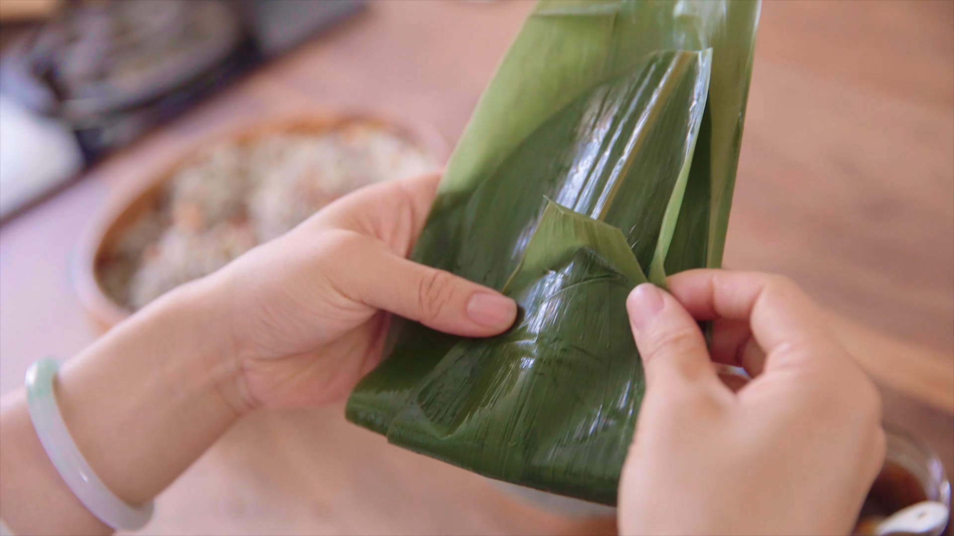 杂粮粽子：粽子的四种包法【曼食慢语】的做法 步骤23