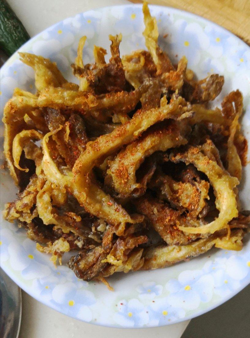 油炸平菇