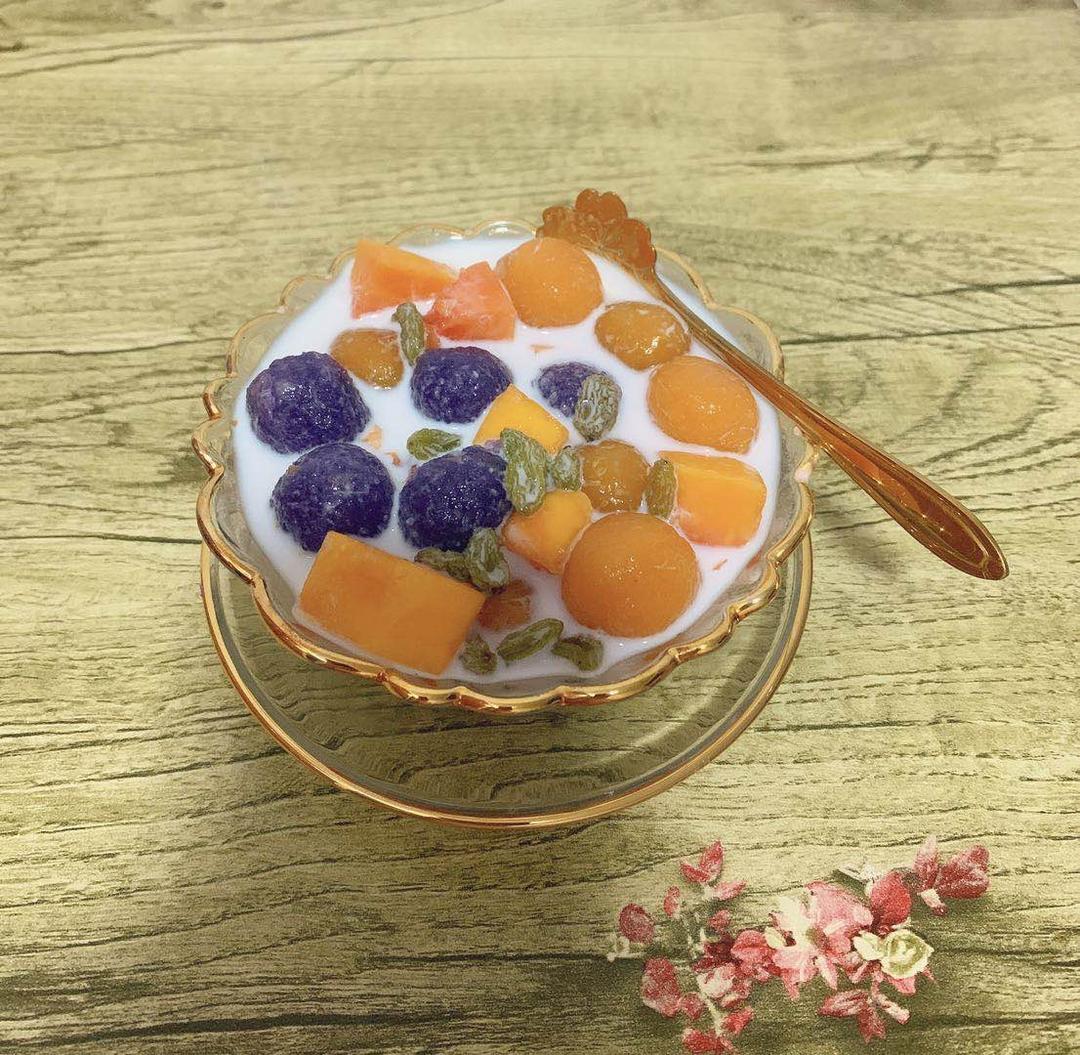 手工芋圆（完全不输鲜芋仙）