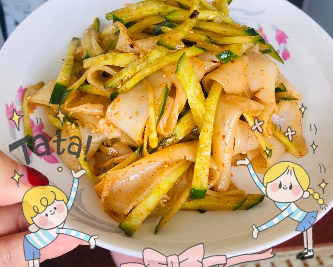 纯手工制作凉皮