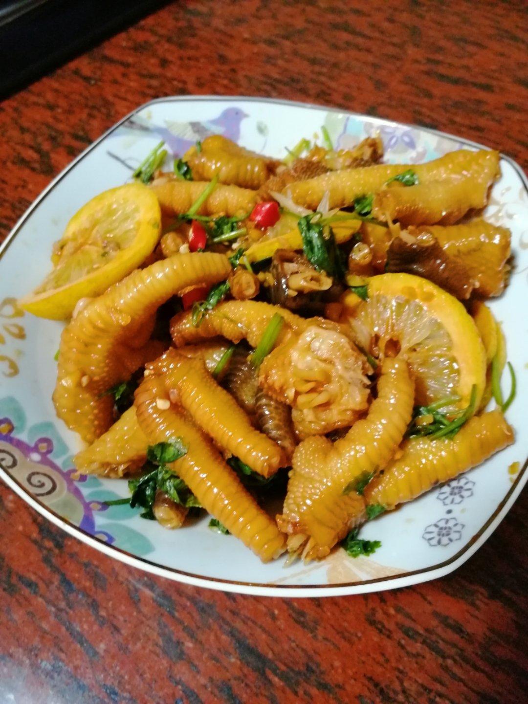 柠檬酸辣凤爪