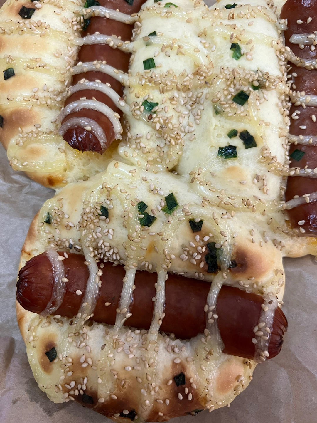 牛奶肉松小餐包（一次发酵）