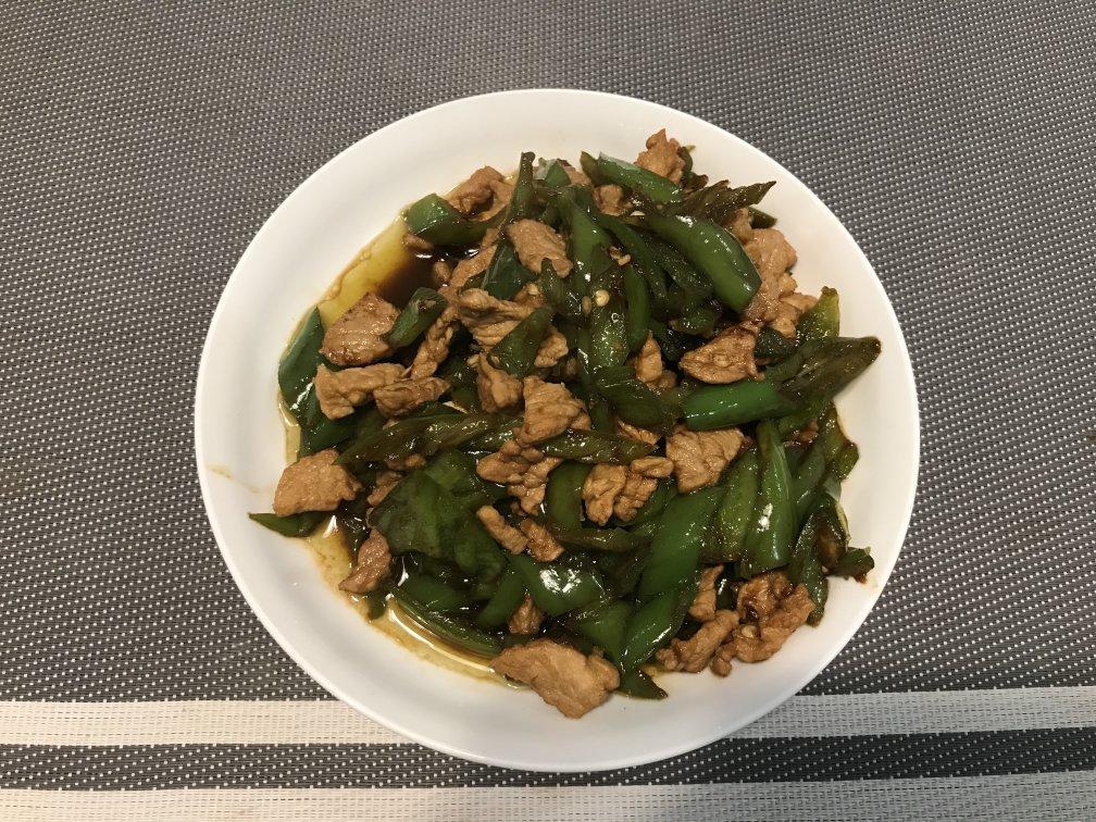 家常菜青椒炒肉