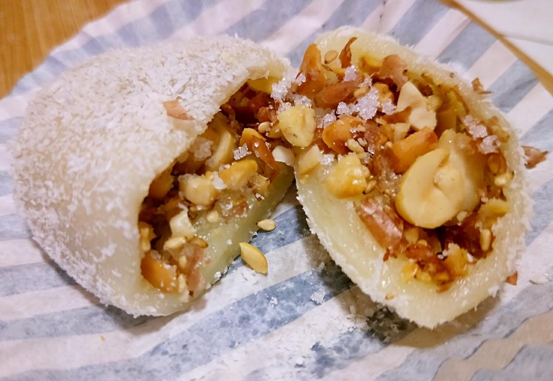 糯米花生团子(花生糯米糕)的做法