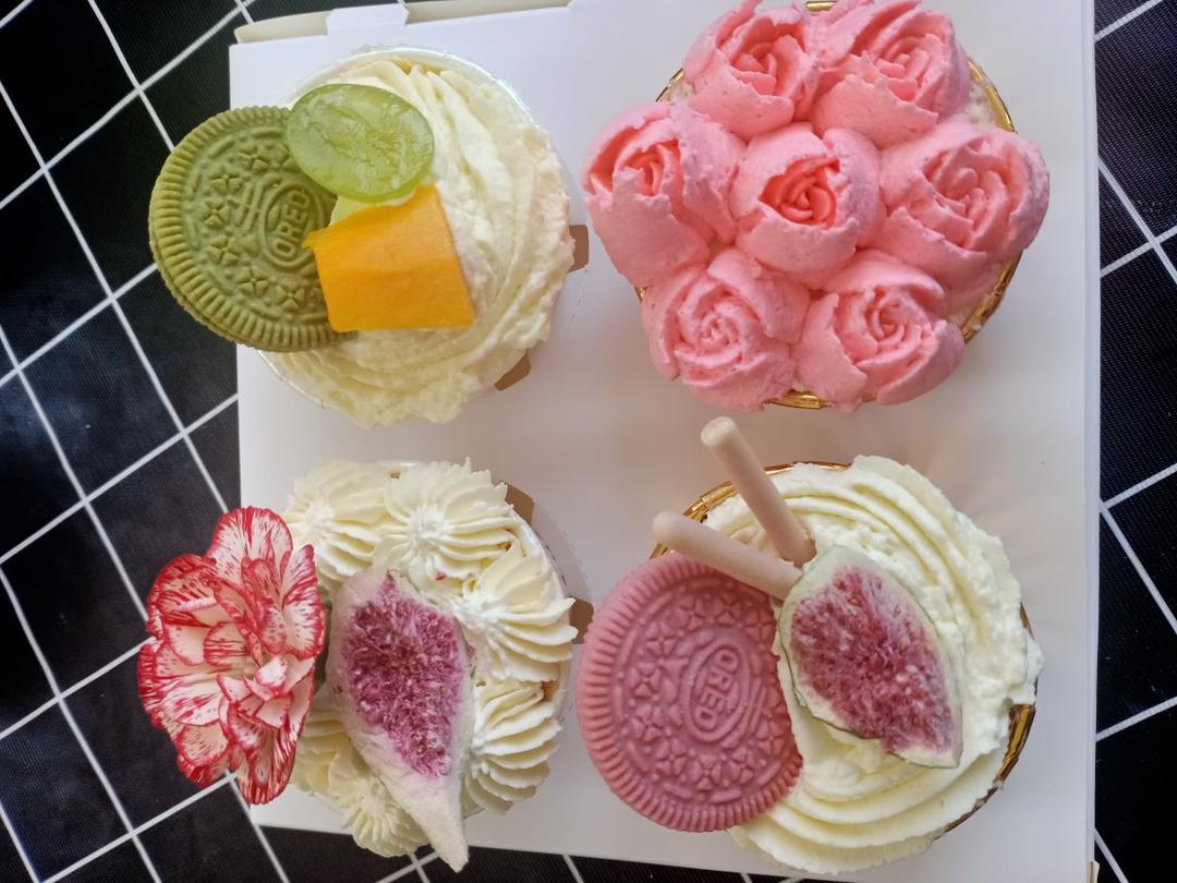 母亲节的蛋糕俄罗斯裱花嘴简易版