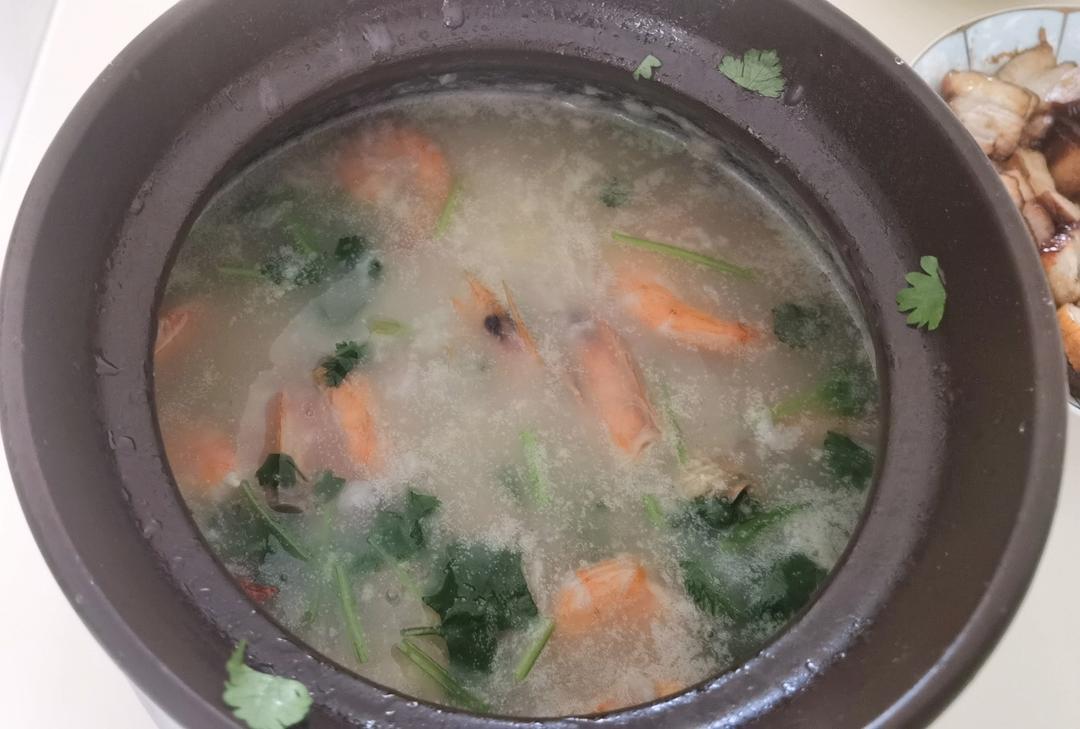 潮汕虾蟹砂锅粥