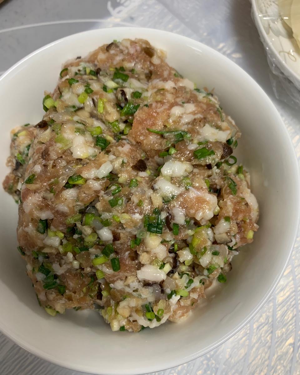 饺子皮版生煎包