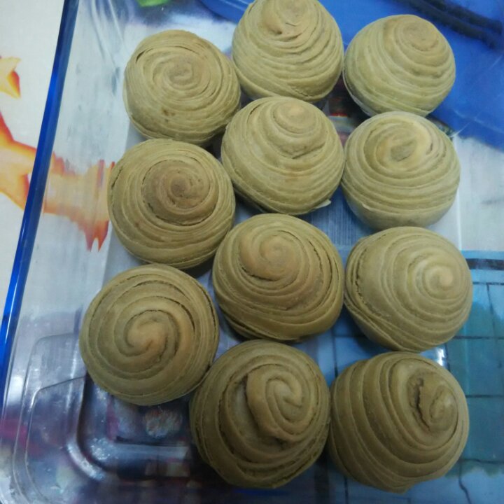 麻薯香芋酥/台湾大甲芋头酥(无猪油完美复刻2015.10修订各种抹茶酥、绿茶酥、蛋黄酥、紫薯酥通用哟）