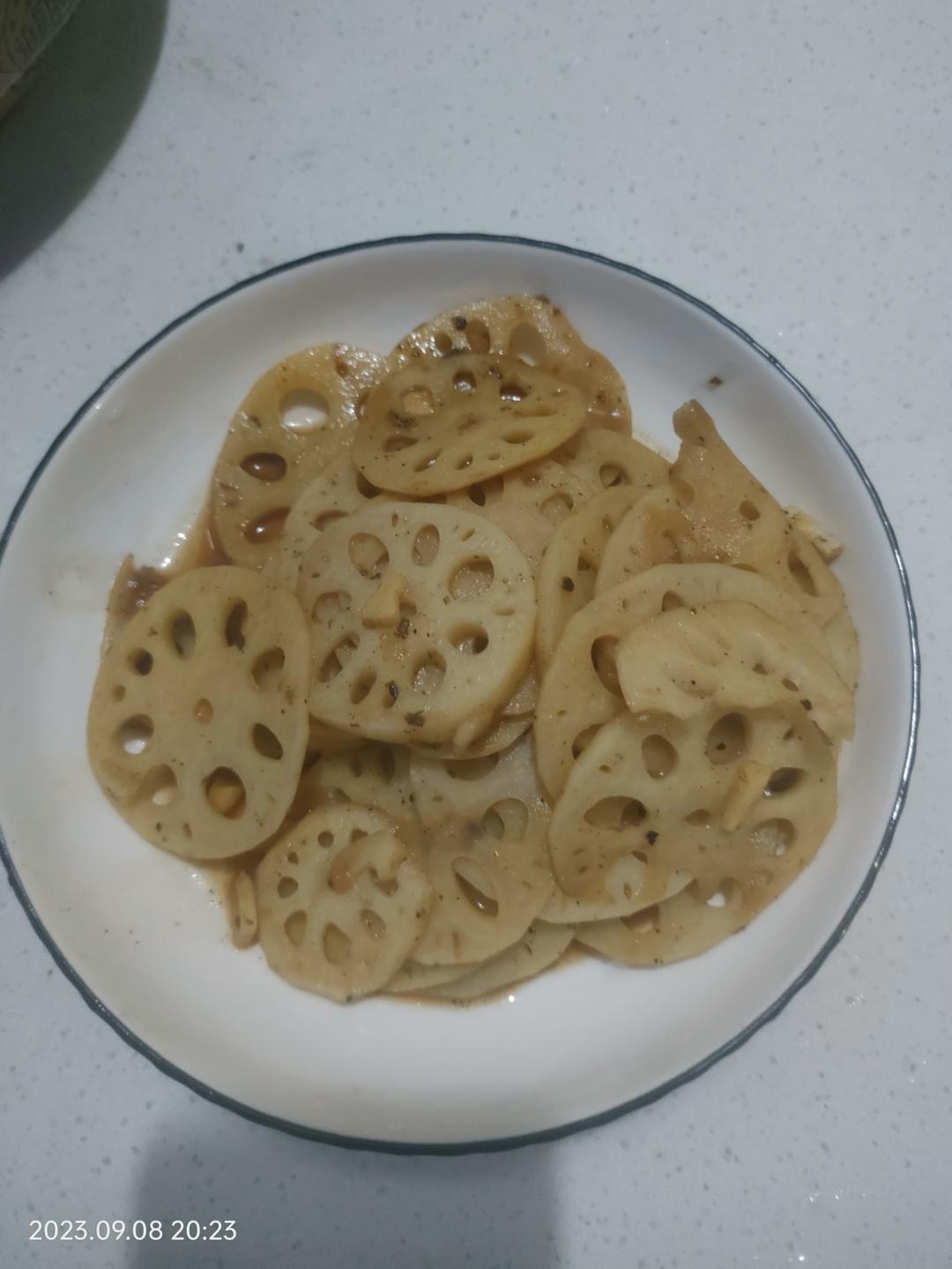 最简单味道惊艳的糖醋藕片