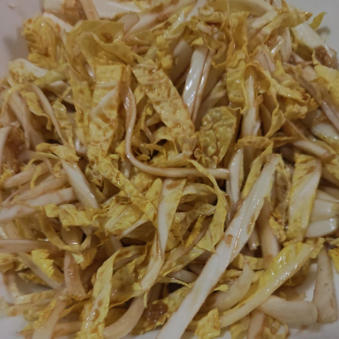 凉拌白菜丝