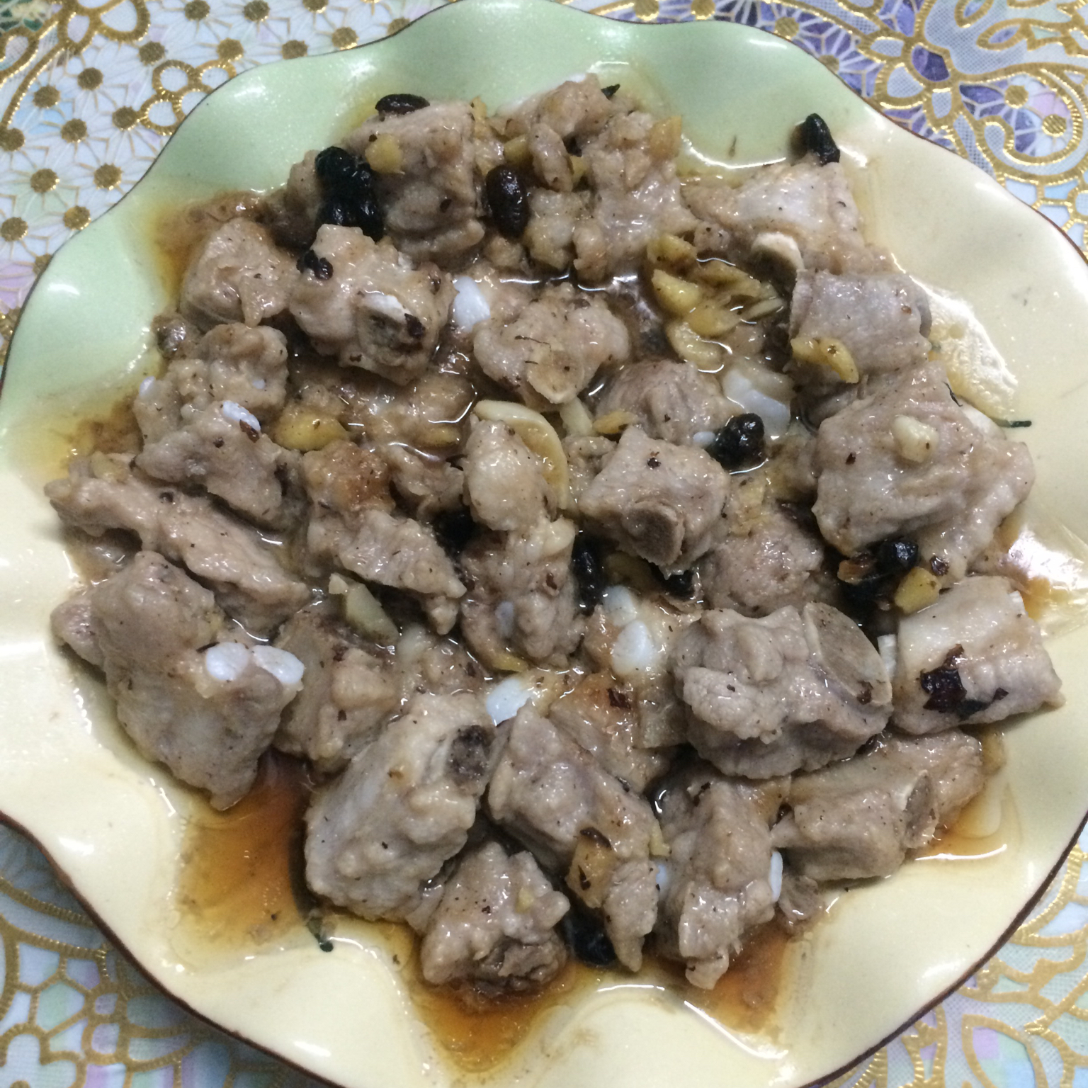 蒜香豉汁蒸排骨