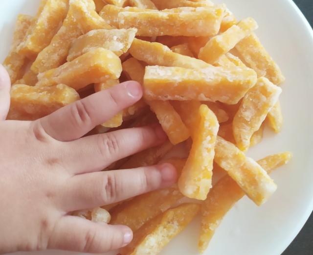 炸地瓜条的做法