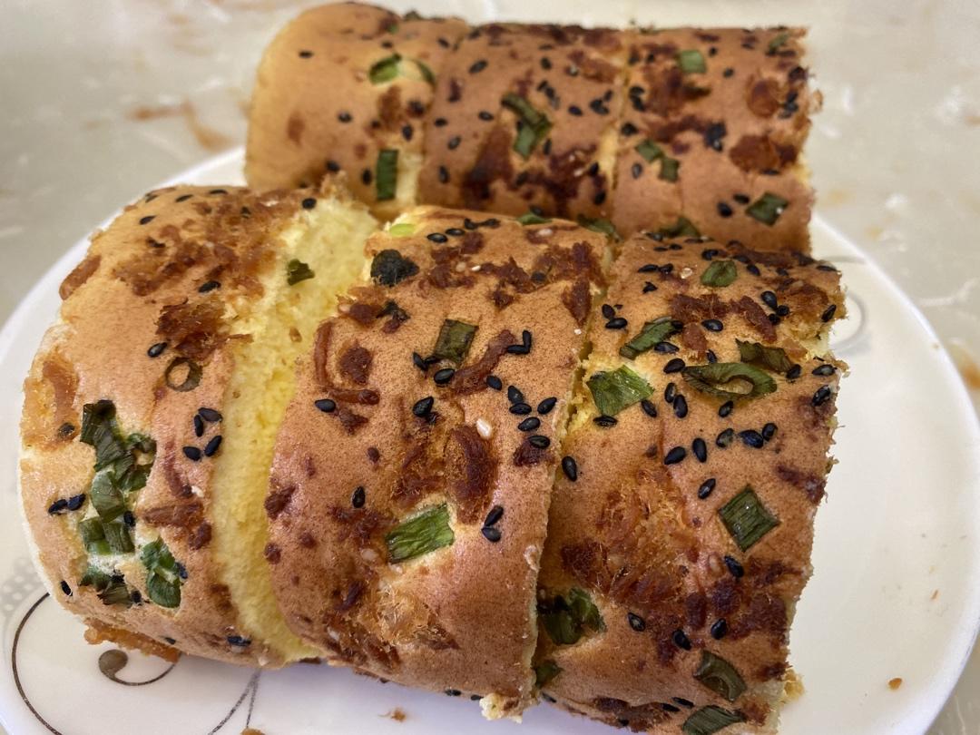 梅子花开1983做的肉松大蛋卷