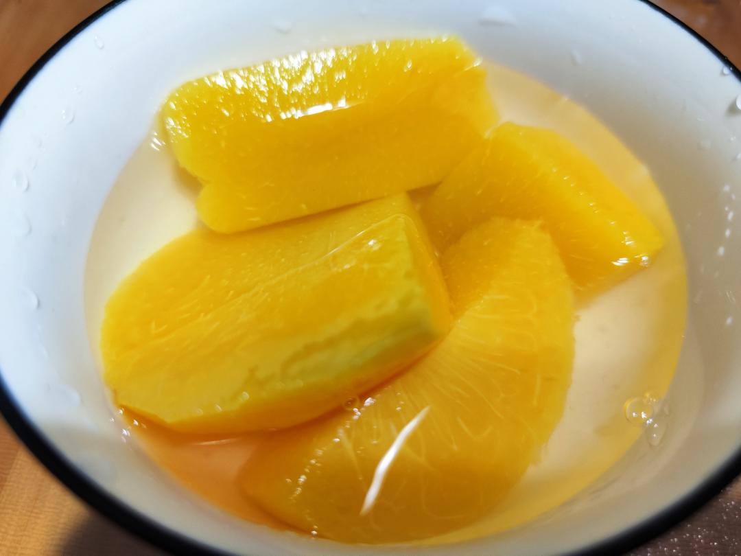 自制黄桃罐头