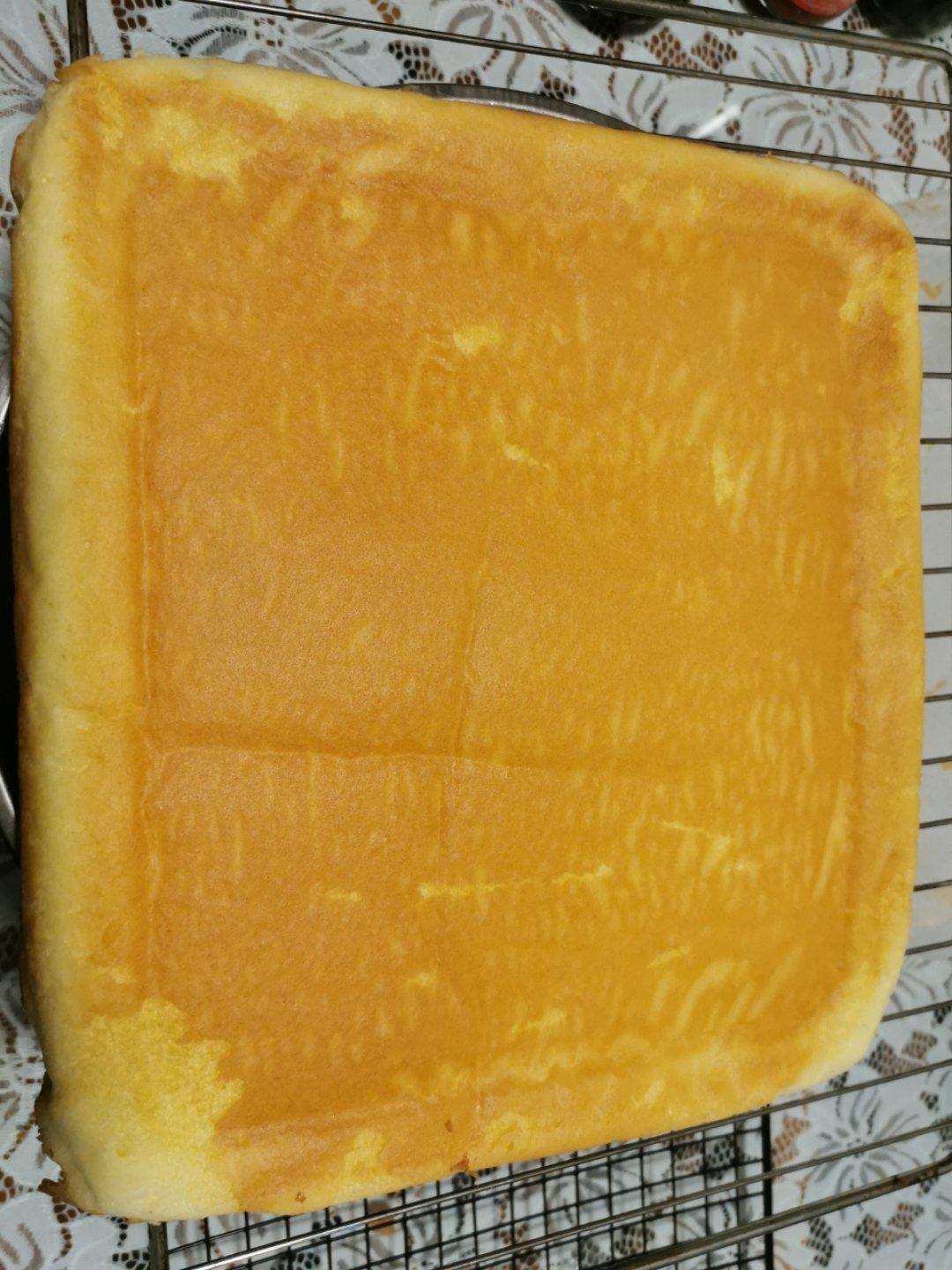 原味蛋糕卷(后蛋法)