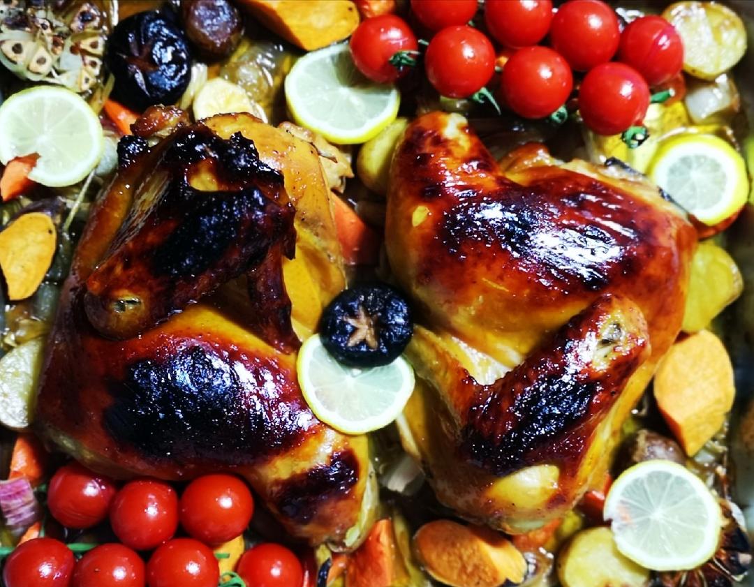 百香果香茅烤鸡