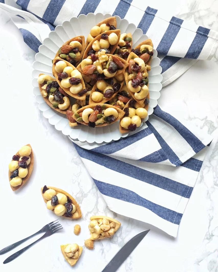 海盐焦糖坚果塔