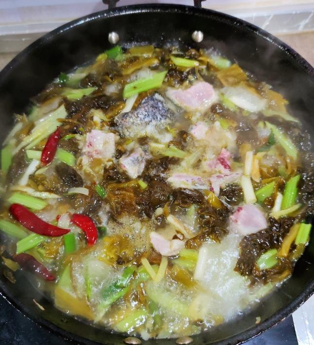 家常酸菜鱼的做法 步骤9