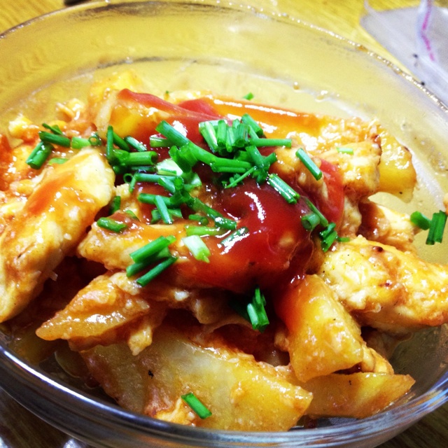 茄汁鸡柳