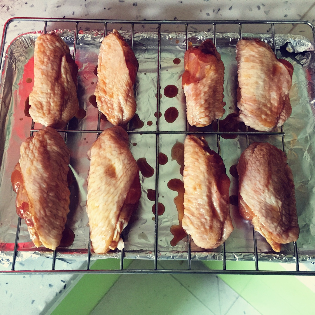 奥尔良鸡翅烤箱版