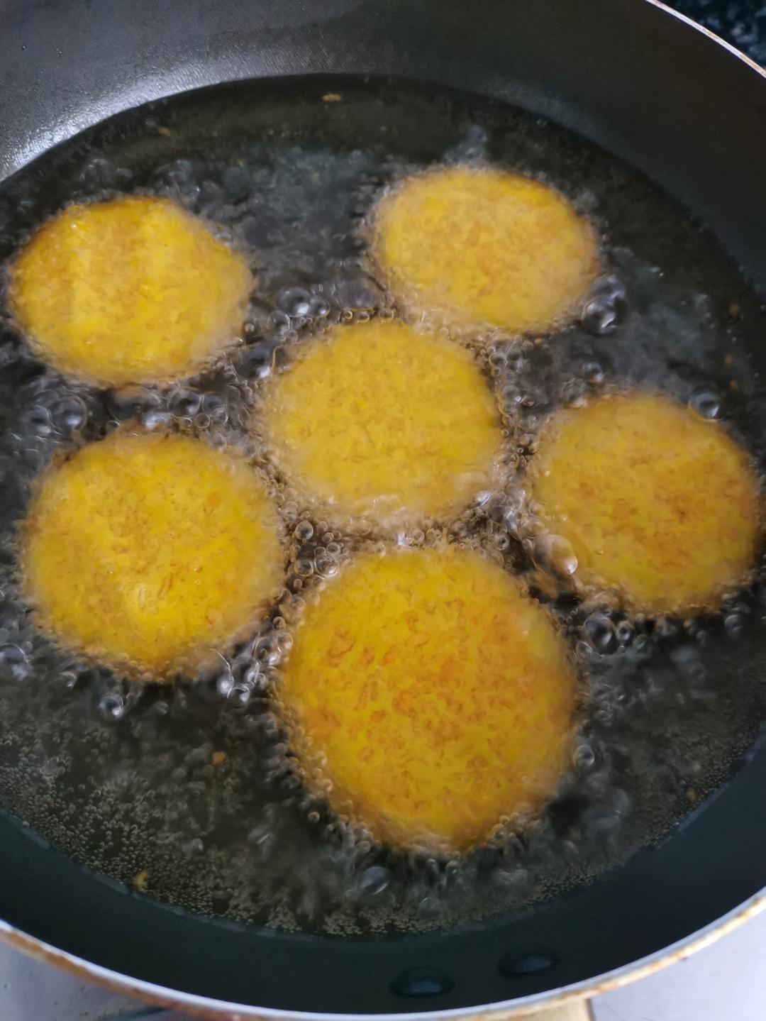 不会变形的南瓜饼