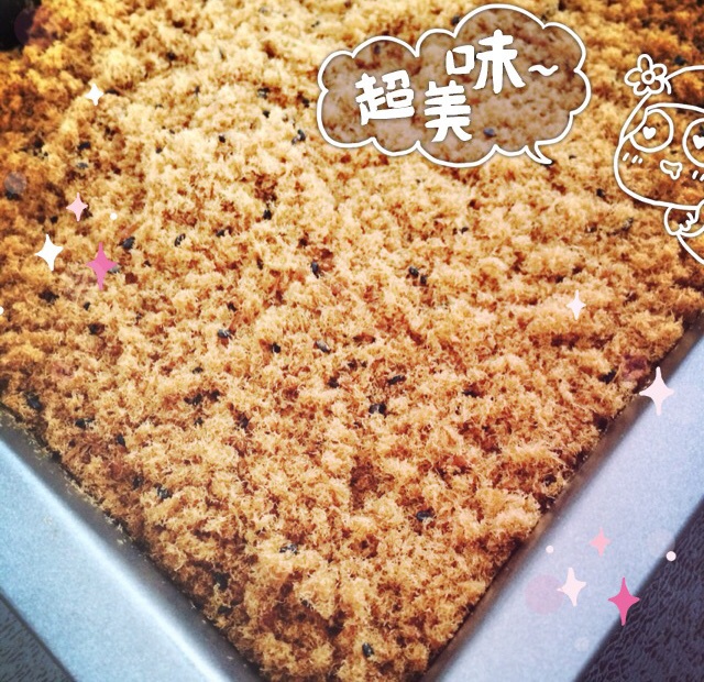 面包机自制肉松