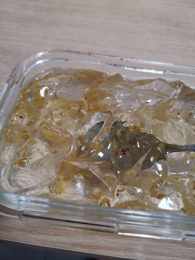 【黑糖桂花圆子冰粉】